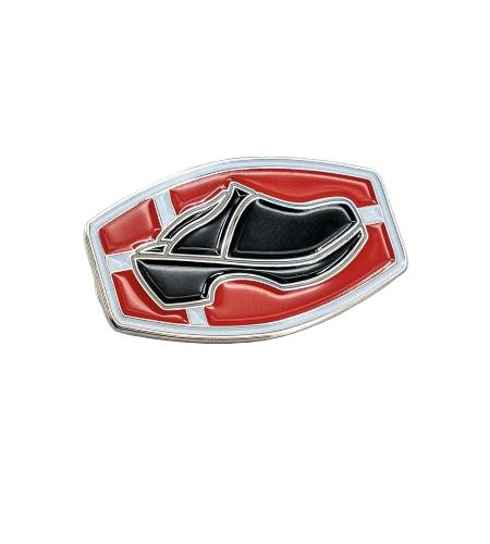 TRÆSKO product pin embleem